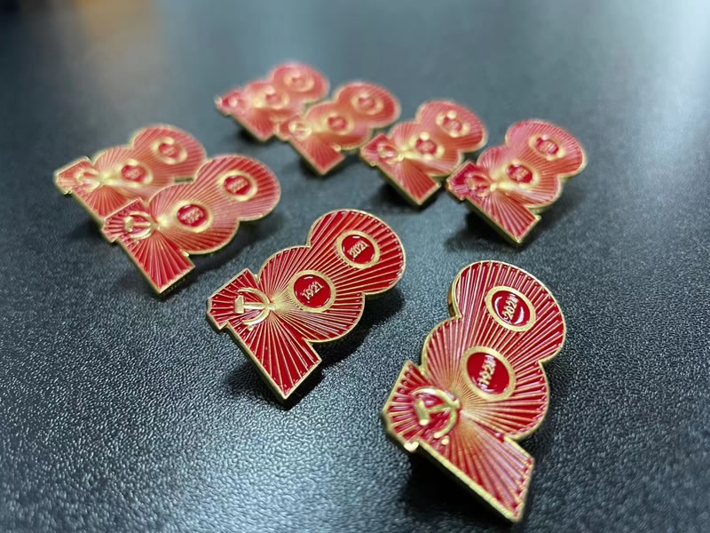 重庆建党100周年徽章
