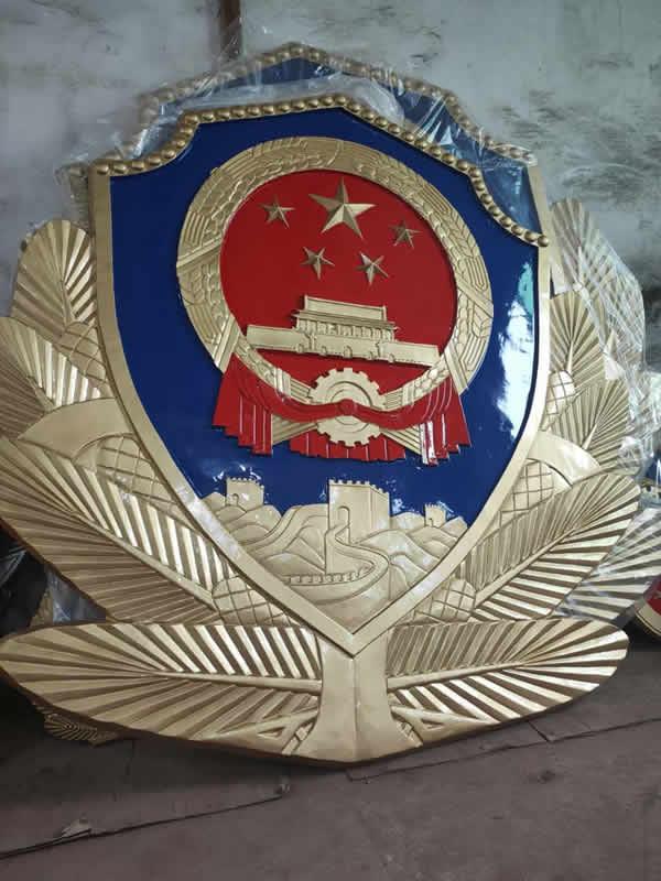 重庆大型警徽制作